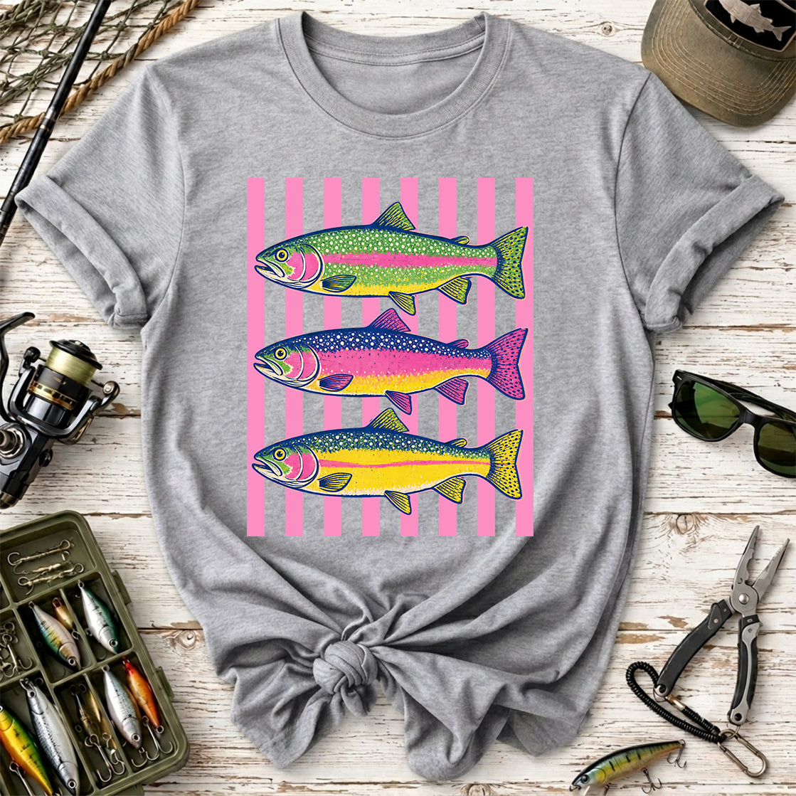 Colorful Trout Fish T-Shirt