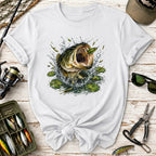 Big Mouth Largemouth Bass Fishing T‑Shirt