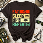 Eat Sleep Fish Repeat T-Shirt