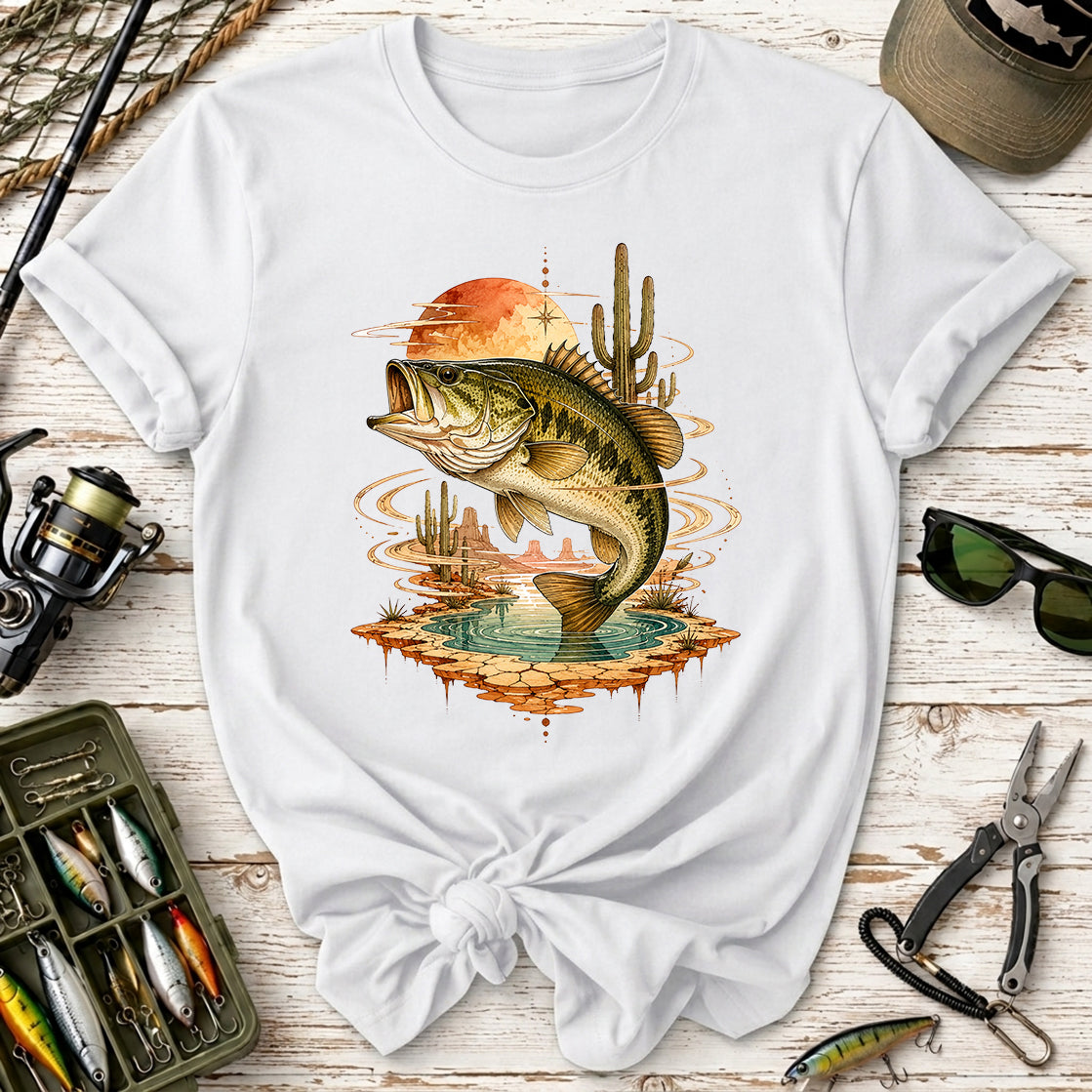 Desert Bass Fishing T-Shirt