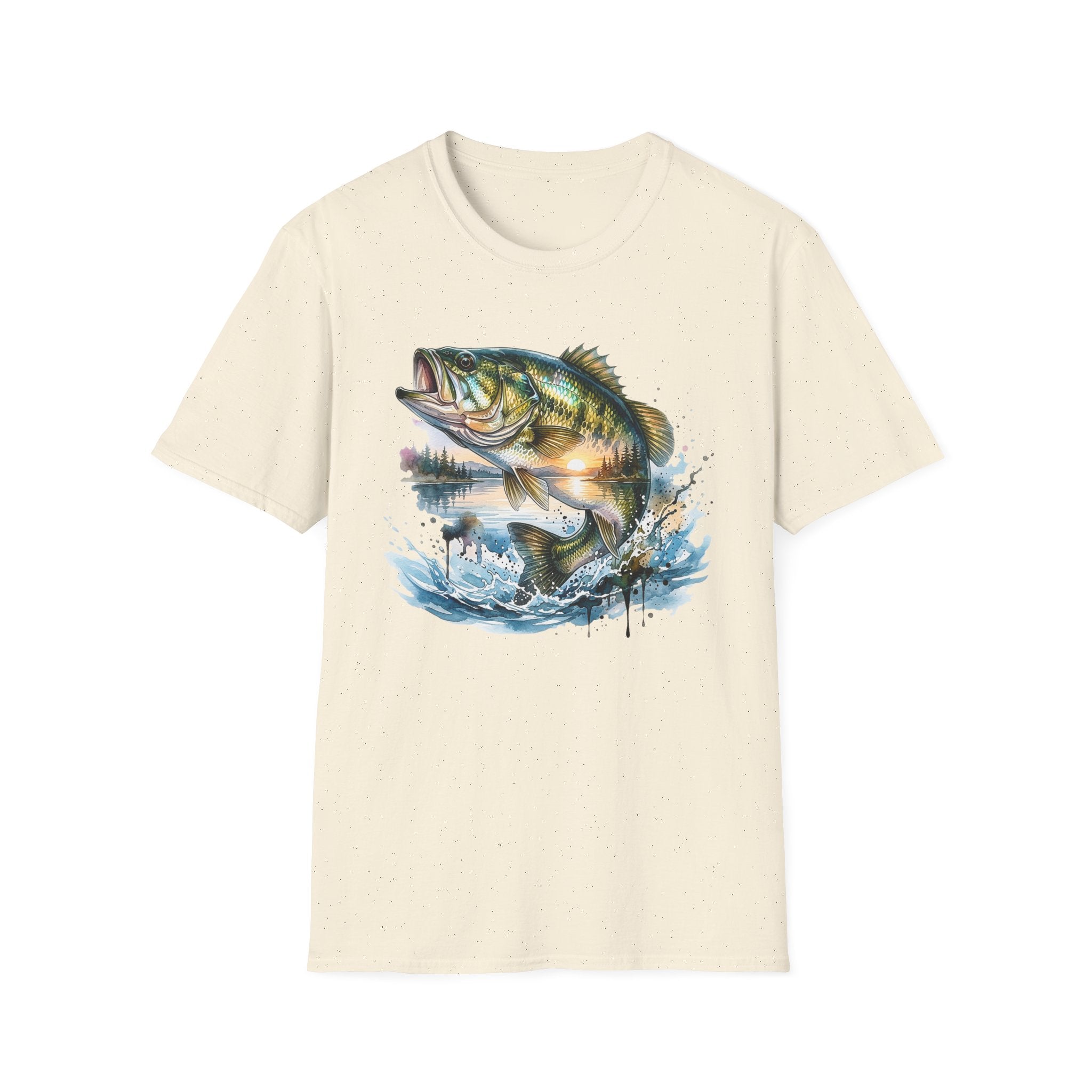 Bass Fishing Sunset T-Shirt