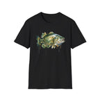 Bass Watercolor Fish T-Shirt