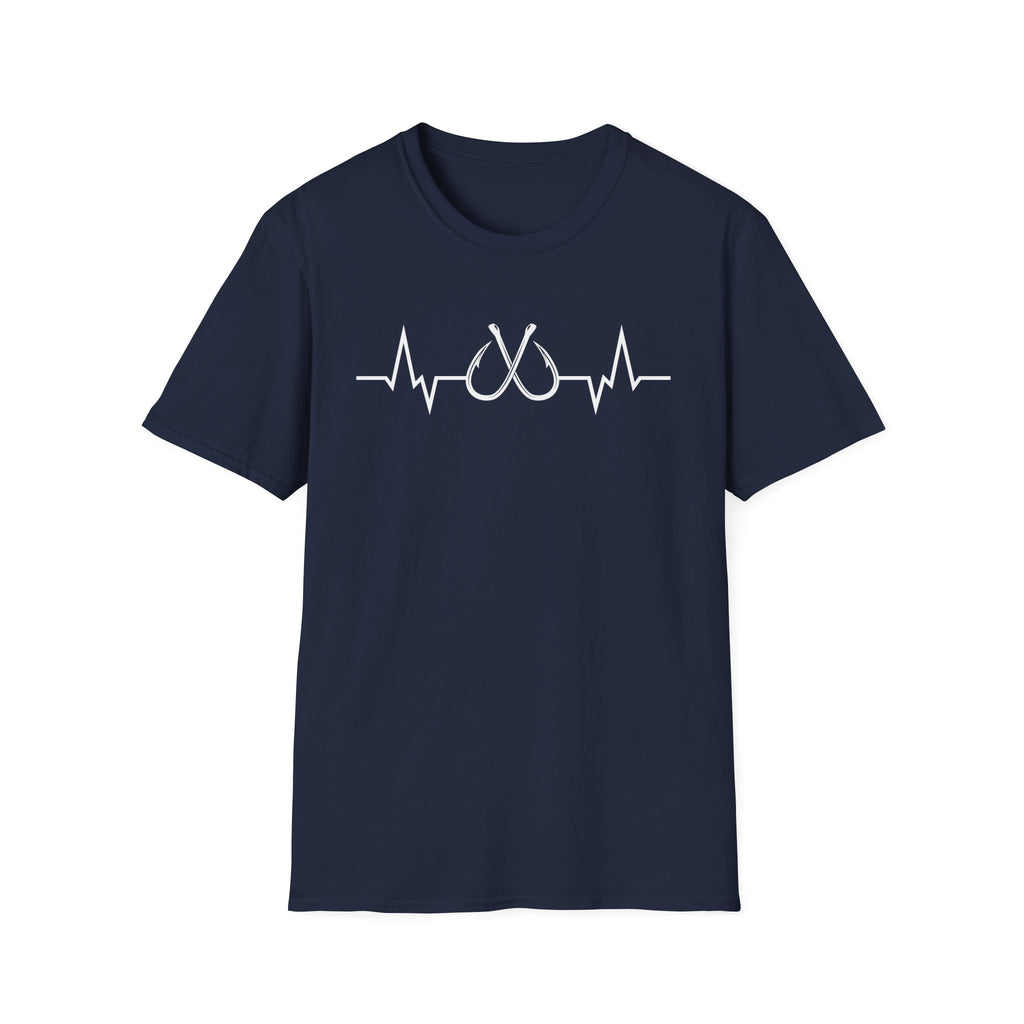 Fishing Heartbeat T-Shirt