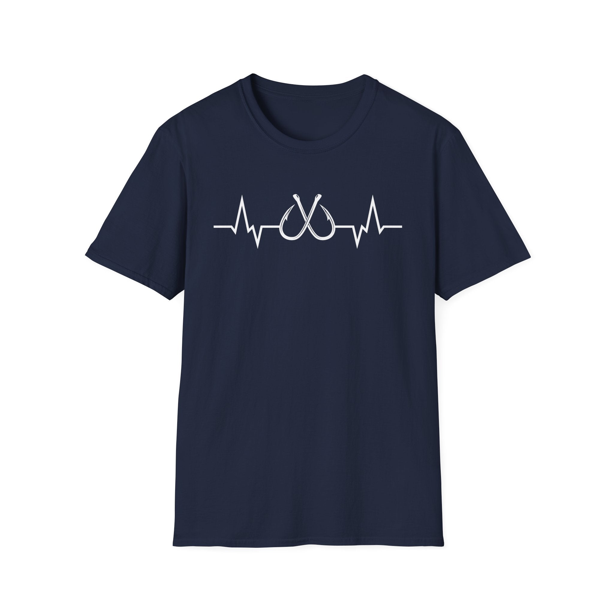 Fishing Heartbeat T-Shirt