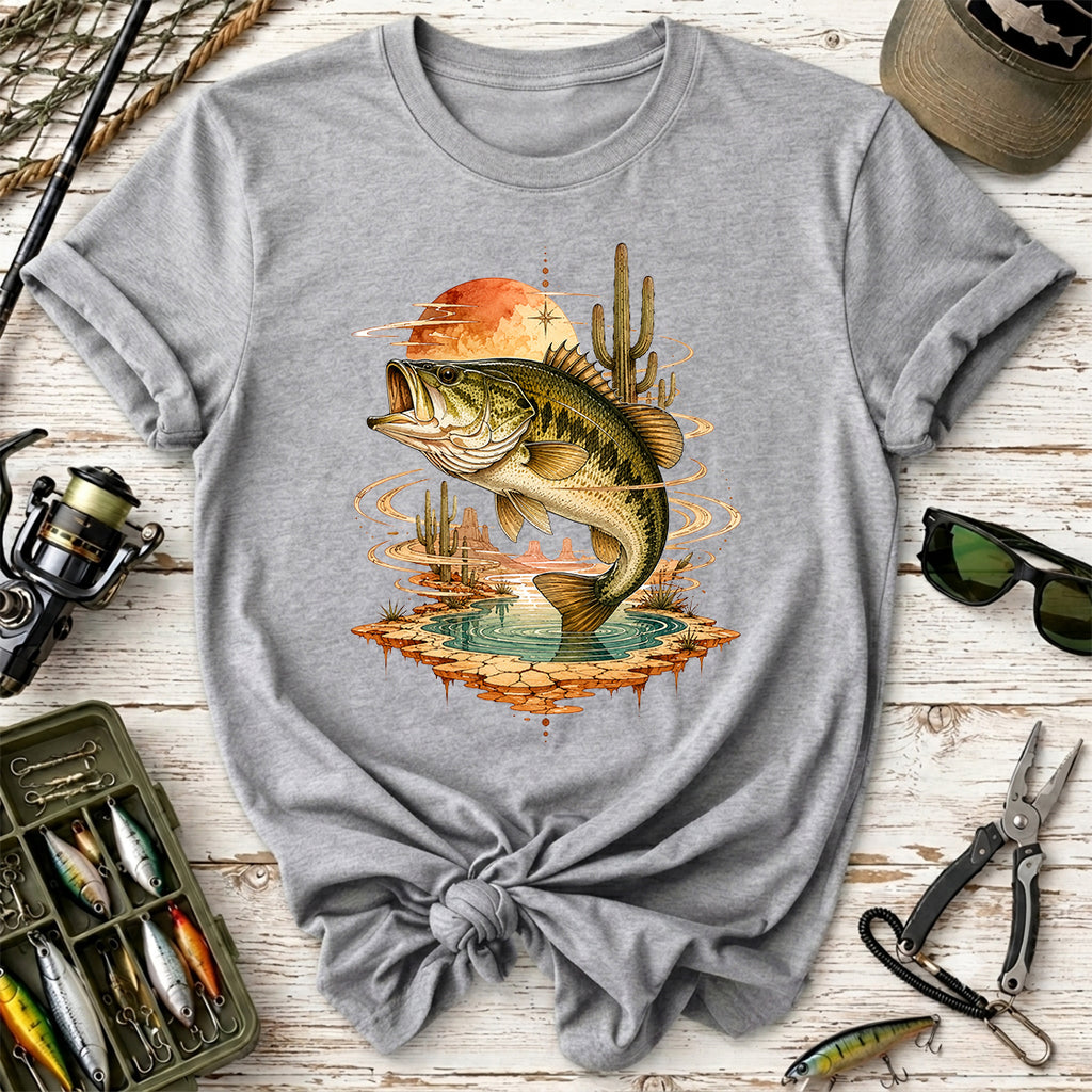 Desert Bass Fishing T-Shirt