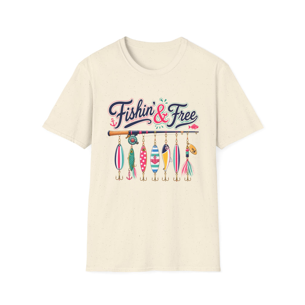 Fishin' & Free T‑Shirt