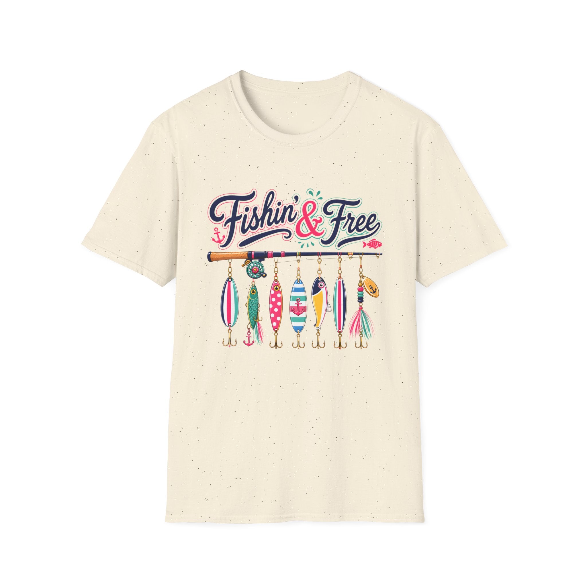 Fishin' & Free T‑Shirt