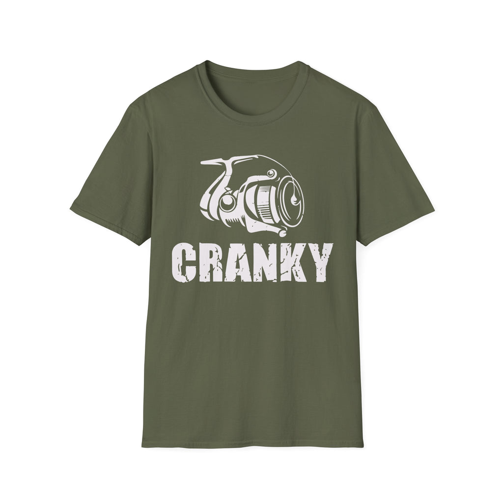 Cranky Fishing Reel T-Shirt