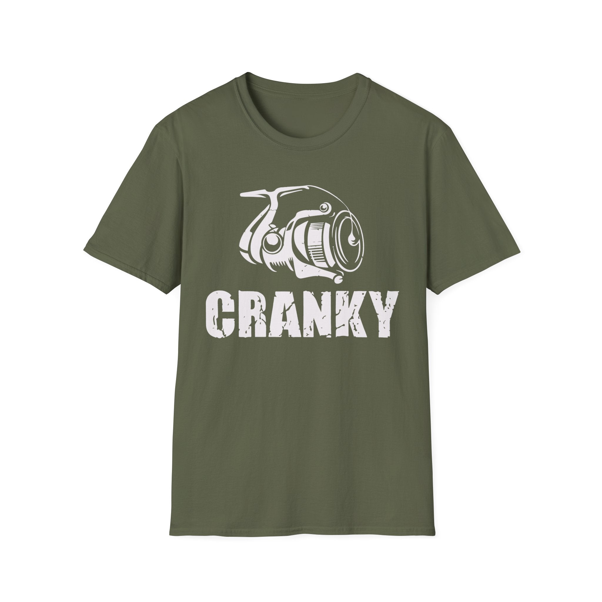 Cranky Fishing Reel T-Shirt