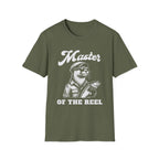 Master of the Reel Retro Otter Fishing T-Shirt