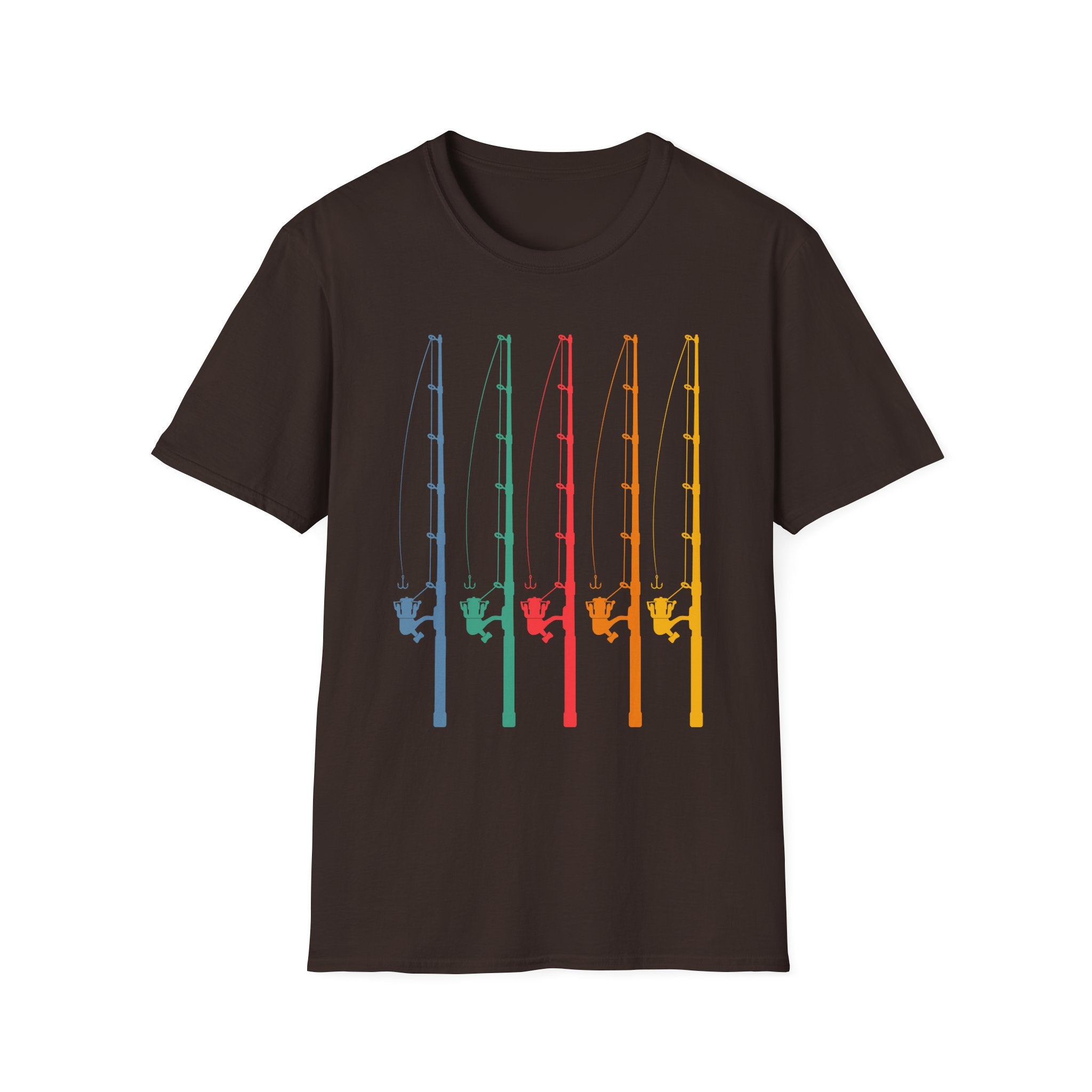 Retro Fishing Rods T‑Shirt