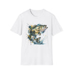 Bass Fishing Watercolor T-Shirt