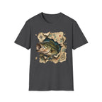 Bass Fishing Map T-Shirt