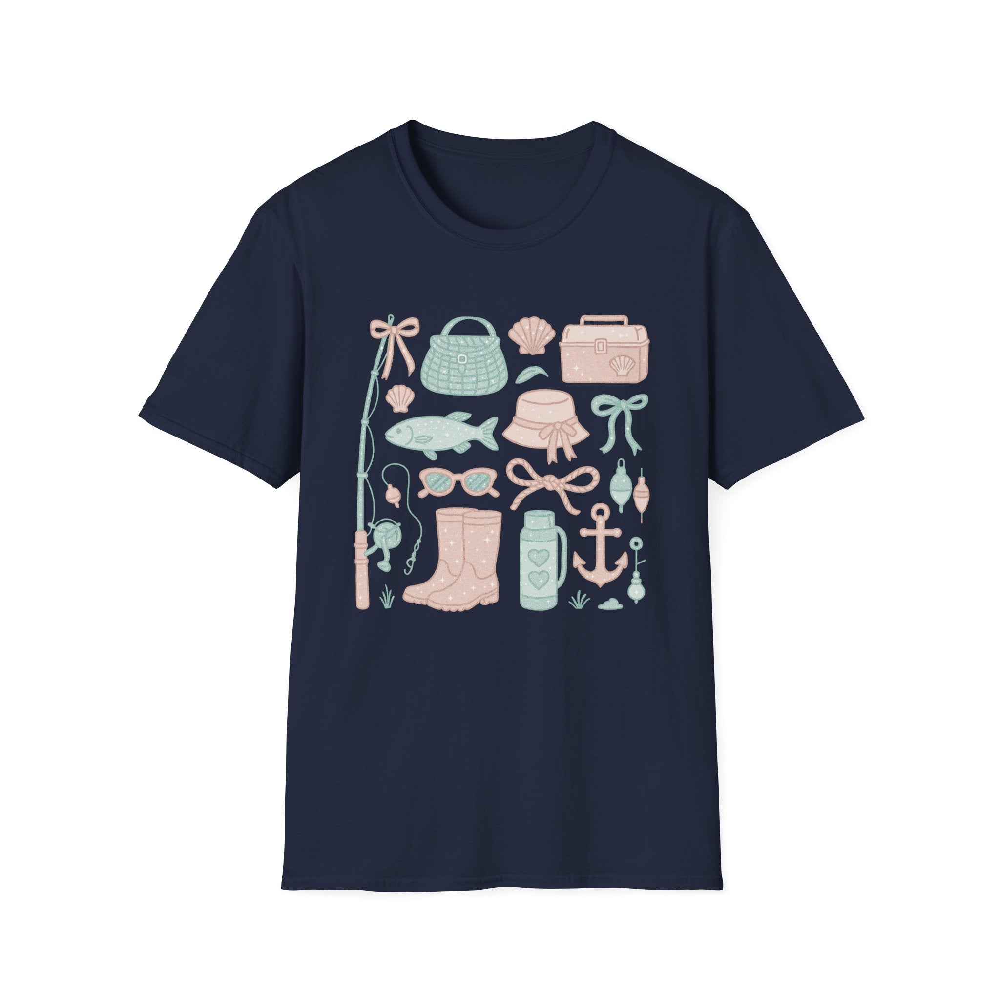 Fishing Accessories Graphic T-Shirt