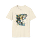 Bass Fishing Watercolor T-Shirt