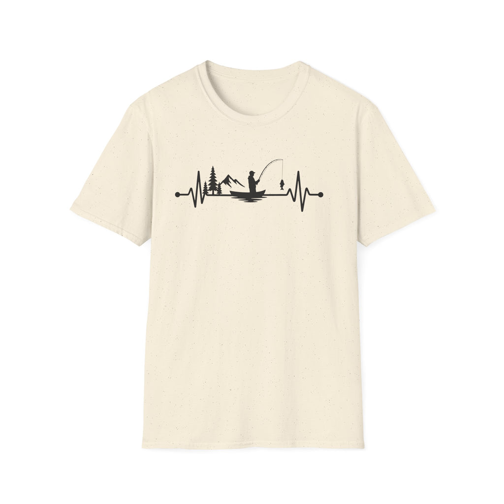 Fishing Heartbeat T-Shirt
