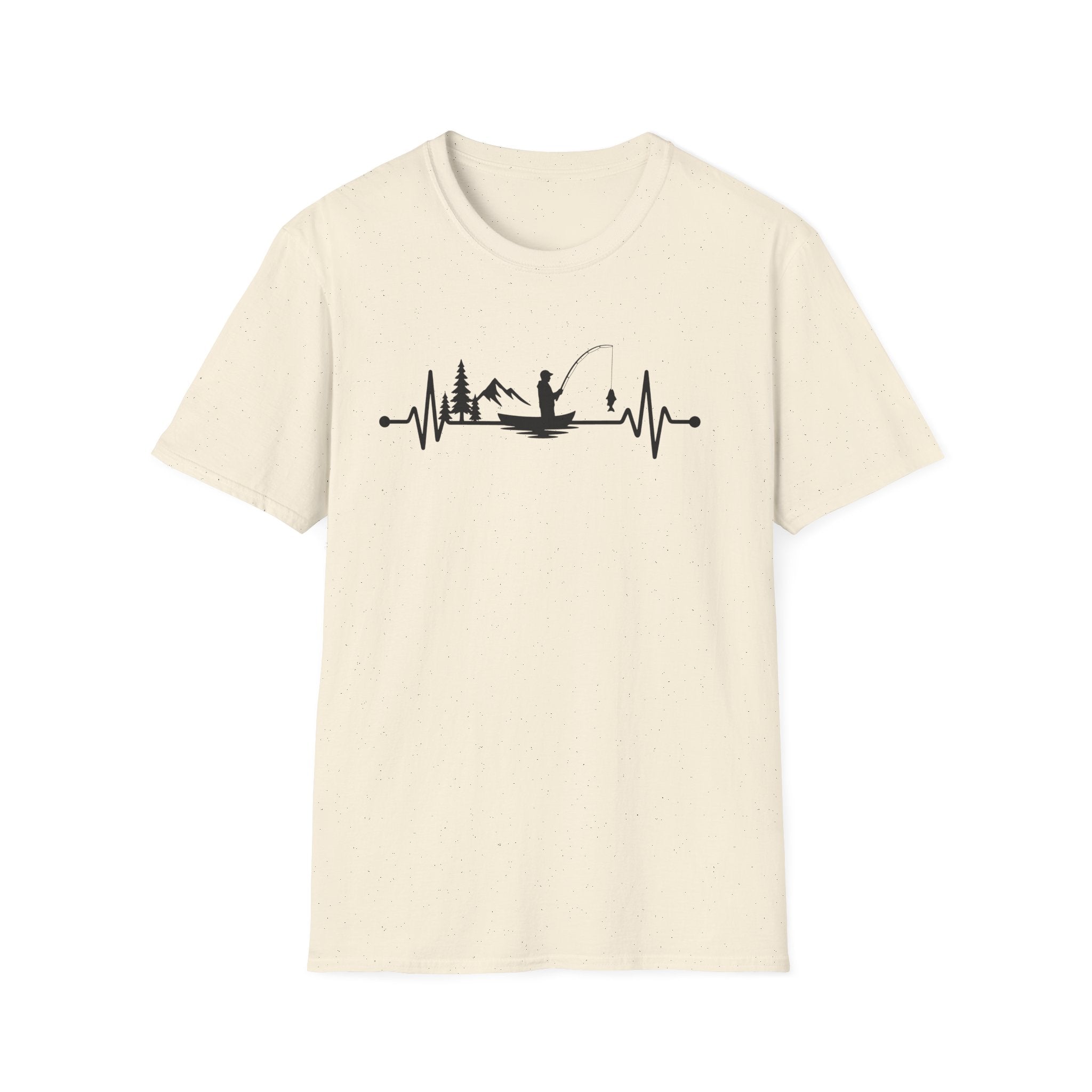 Fishing Heartbeat T-Shirt