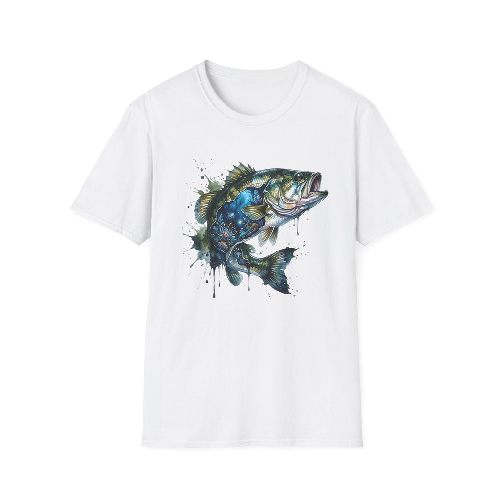 Bass Fish Graphic T-Shirt