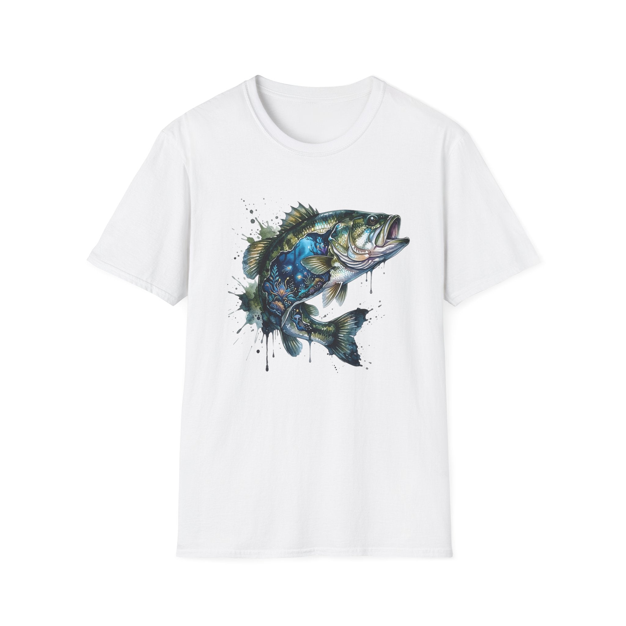 Bass Fish Graphic T-Shirt