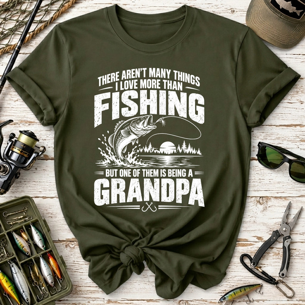 Fishing Grandpa T‑Shirt