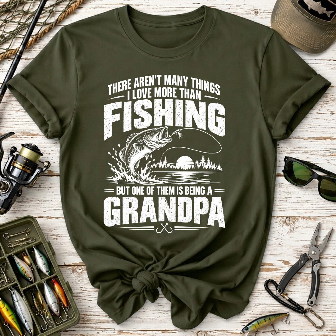 Fishing Grandpa T‑Shirt