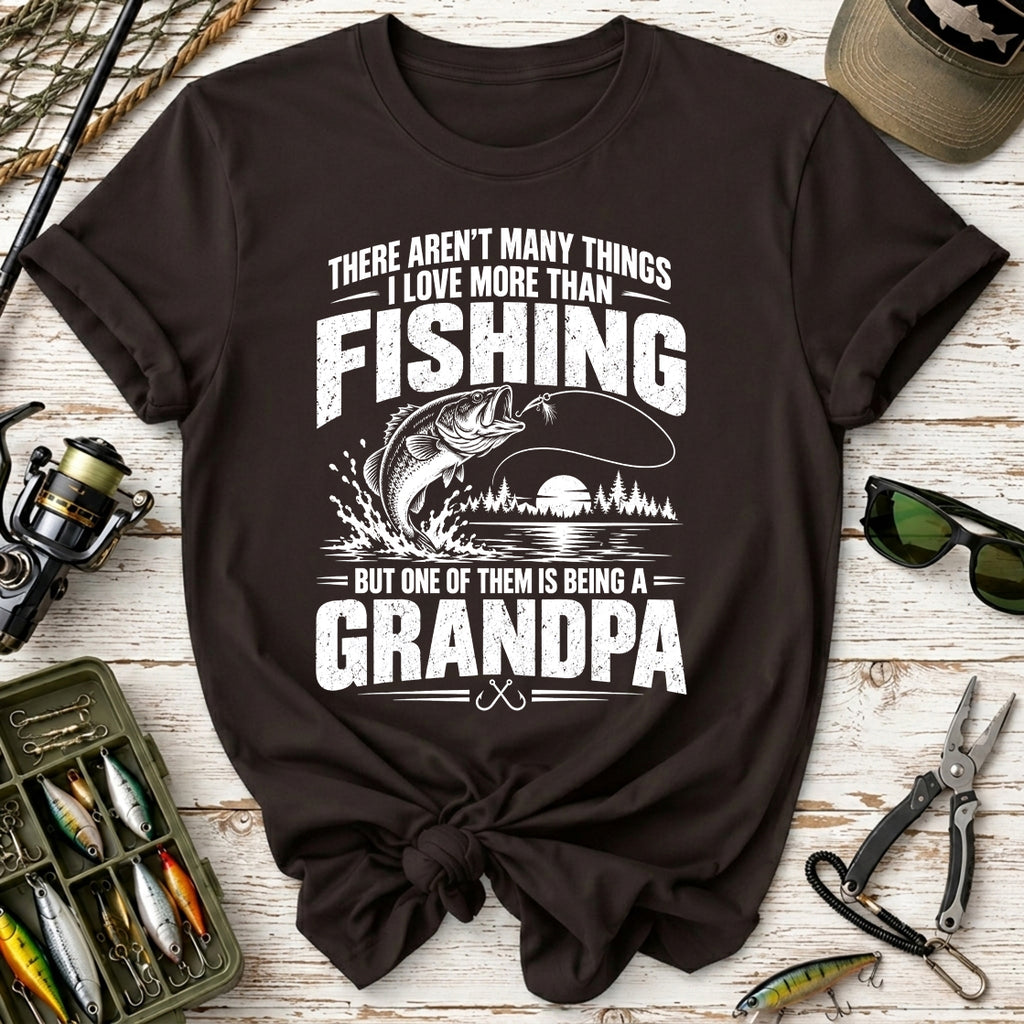 Fishing Grandpa T‑Shirt