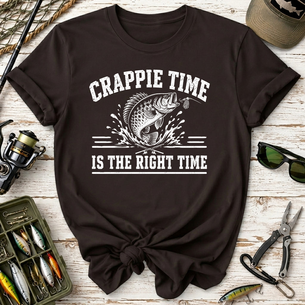 Crappie Time Fishing T-Shirt