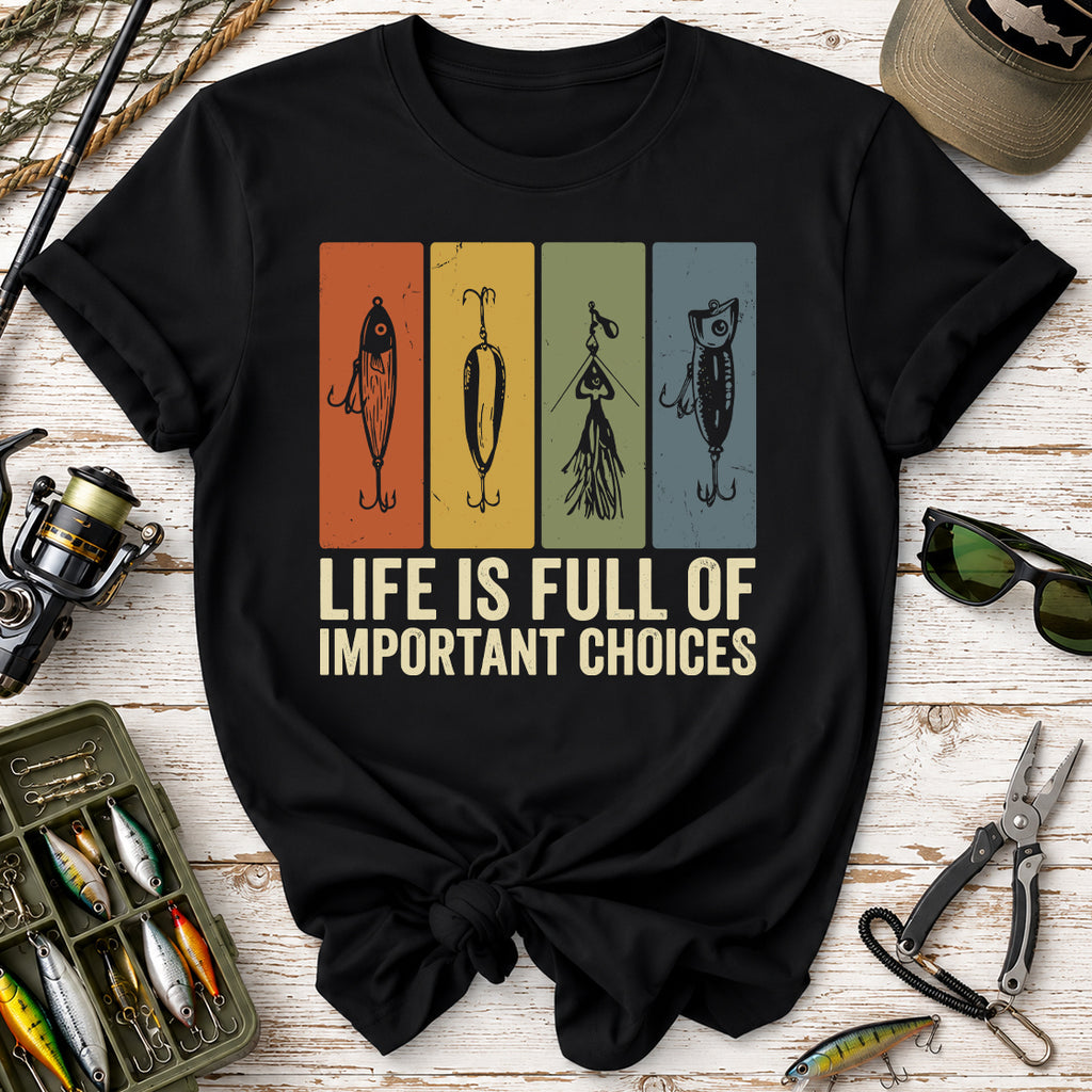 Fishing Lures Graphic T-Shirt