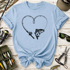 Fishing Heart T-Shirt