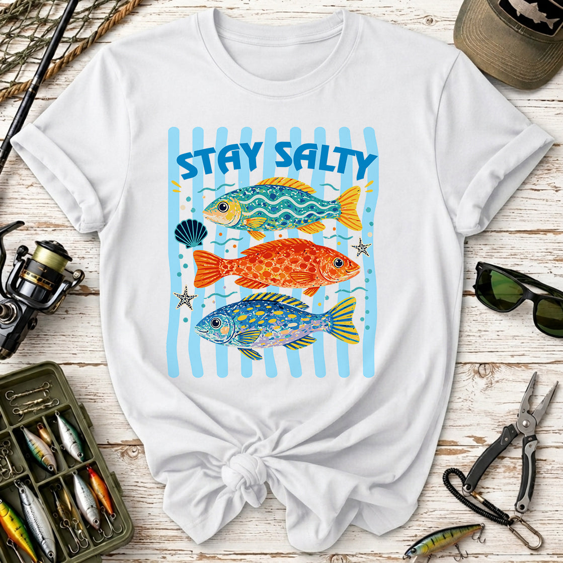 Stay Salty Fishing T-Shirt