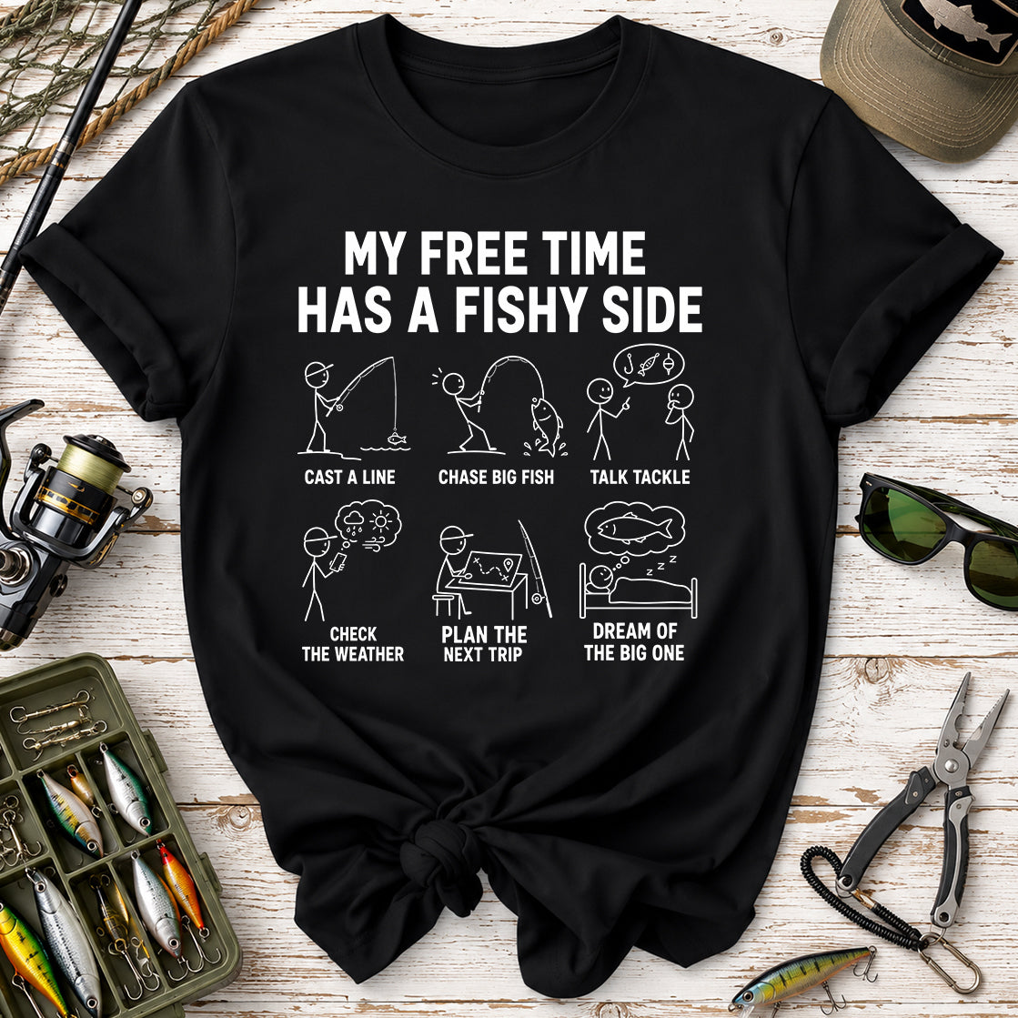 My Free Time Has a Fishy Side T-Shirt