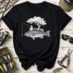 Vintage Angler Bass Fishing T-Shirt