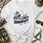 Fisherman Frog T-Shirt