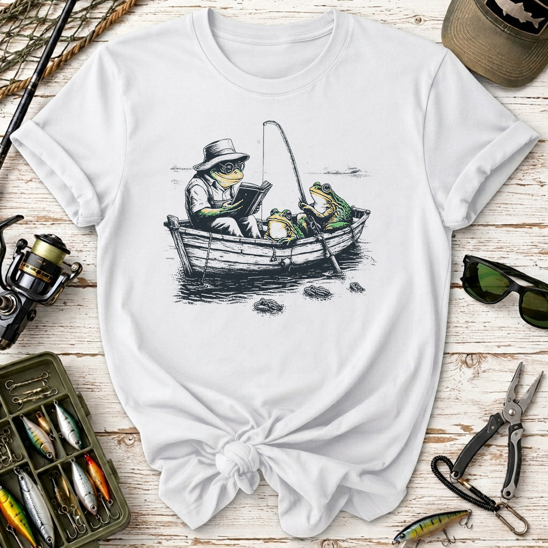 Fisherman Frog T-Shirt