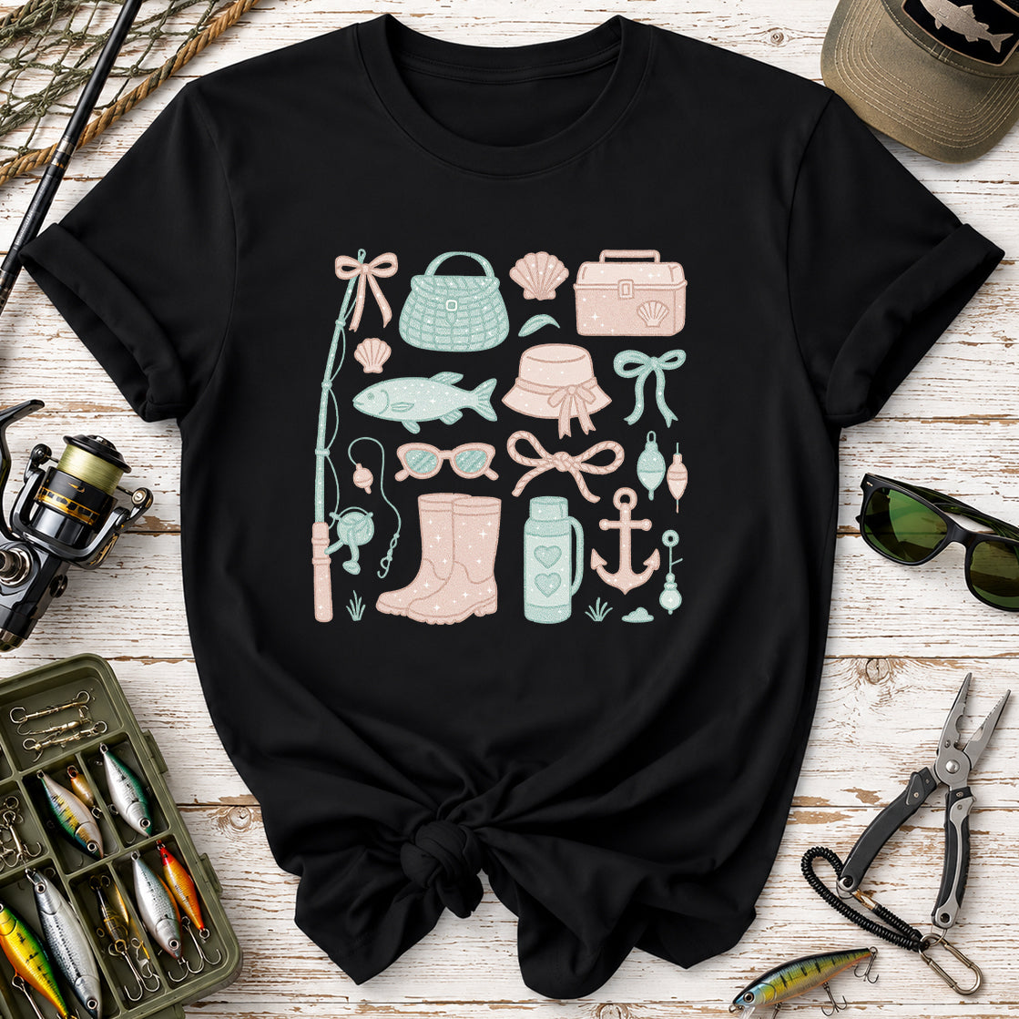 Fishing Accessories Graphic T-Shirt