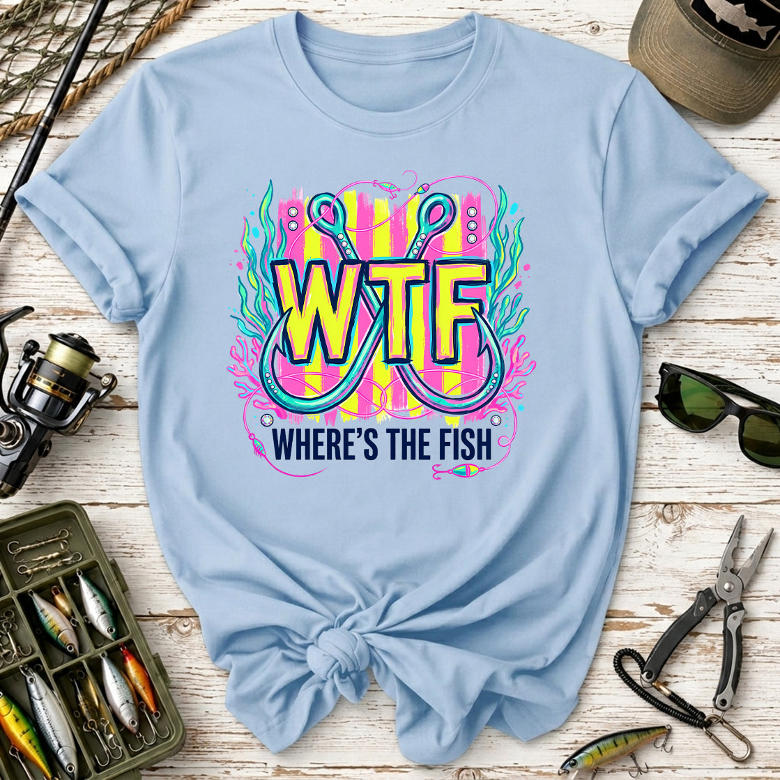 WTF (Where's The Fish)  T-Shirt