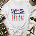 Fishin' & Free T‑Shirt
