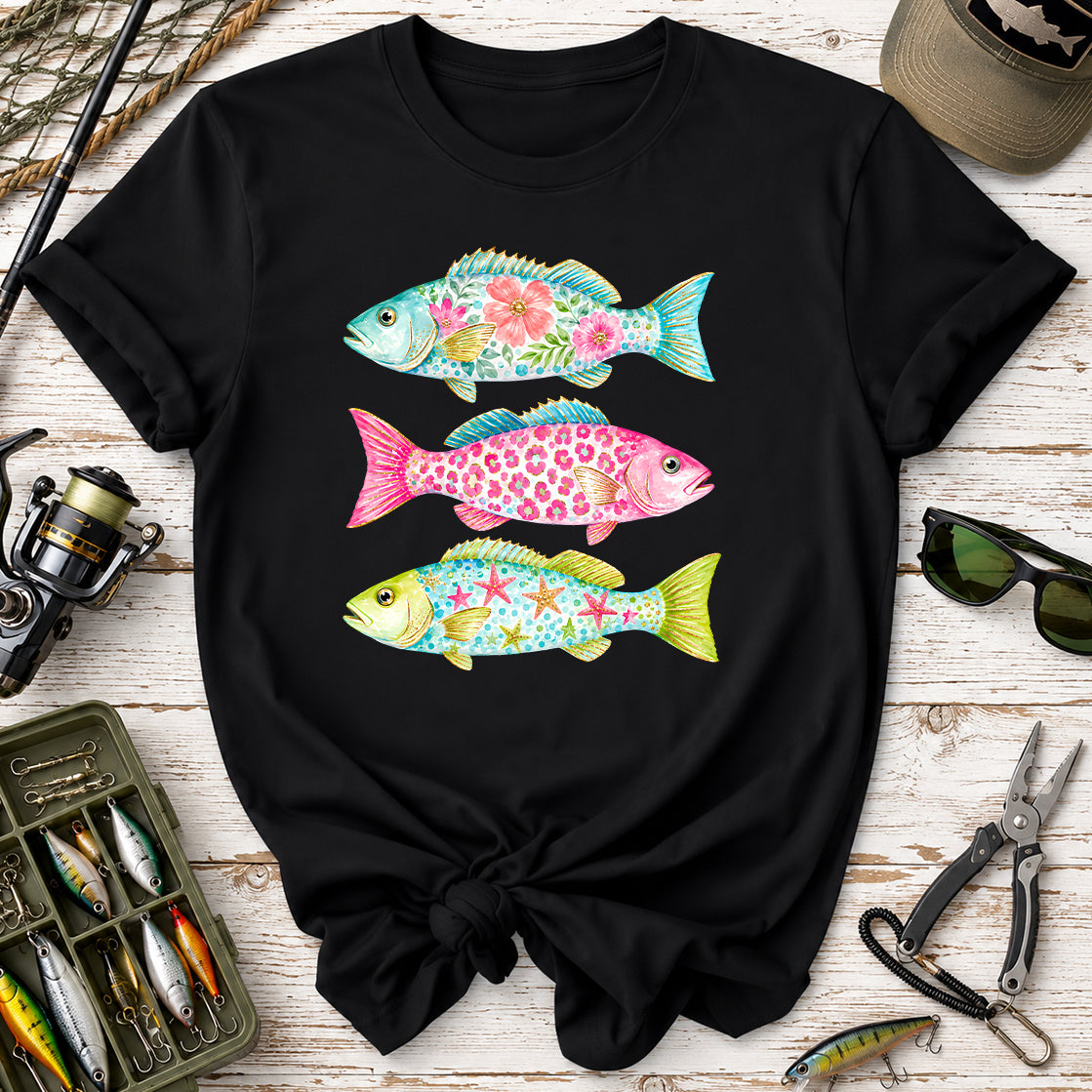 Floral Fish T-Shirt