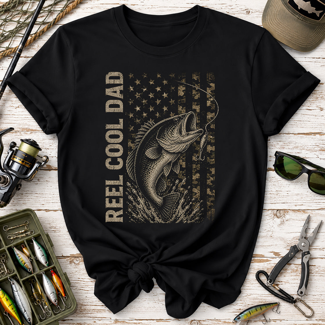 Reel Cool Dad Fishing T‑Shirt