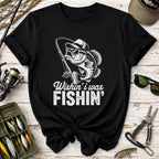 Wishin I Was Fishin T-Shirt