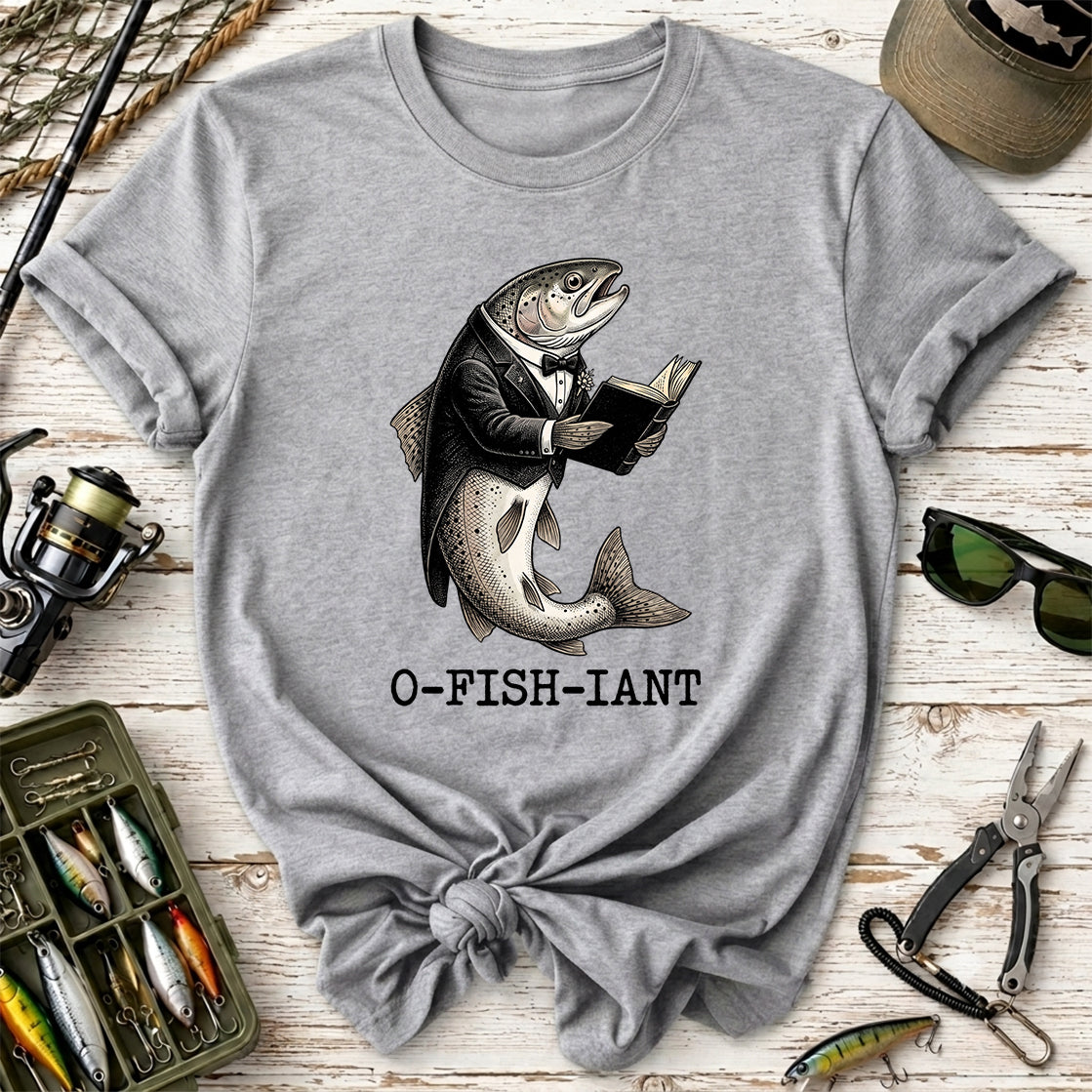 O-FISH-IANT Fish in a Tuxedo T-Shirt
