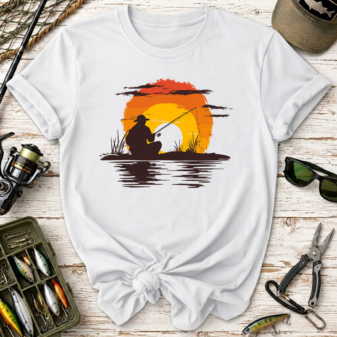 Fishing Sunset T-Shirt