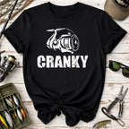 Cranky Fishing Reel T-Shirt