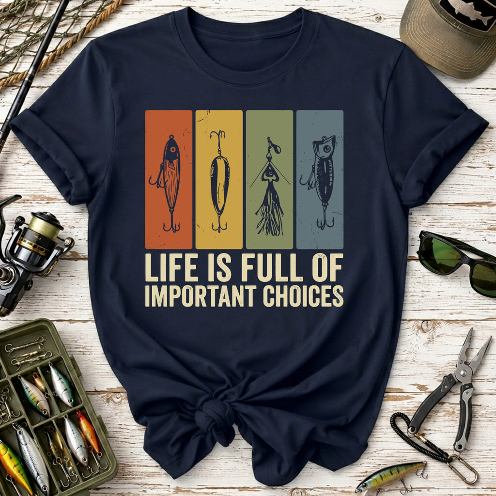Fishing Lures Graphic T-Shirt