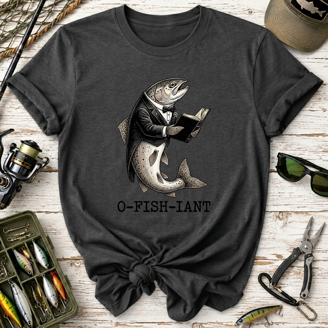 O-FISH-IANT Fish in a Tuxedo T-Shirt