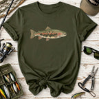 Mountain Lake Fishing  T-Shirt