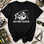 So-Fish-Ticated Fishing T-Shirt