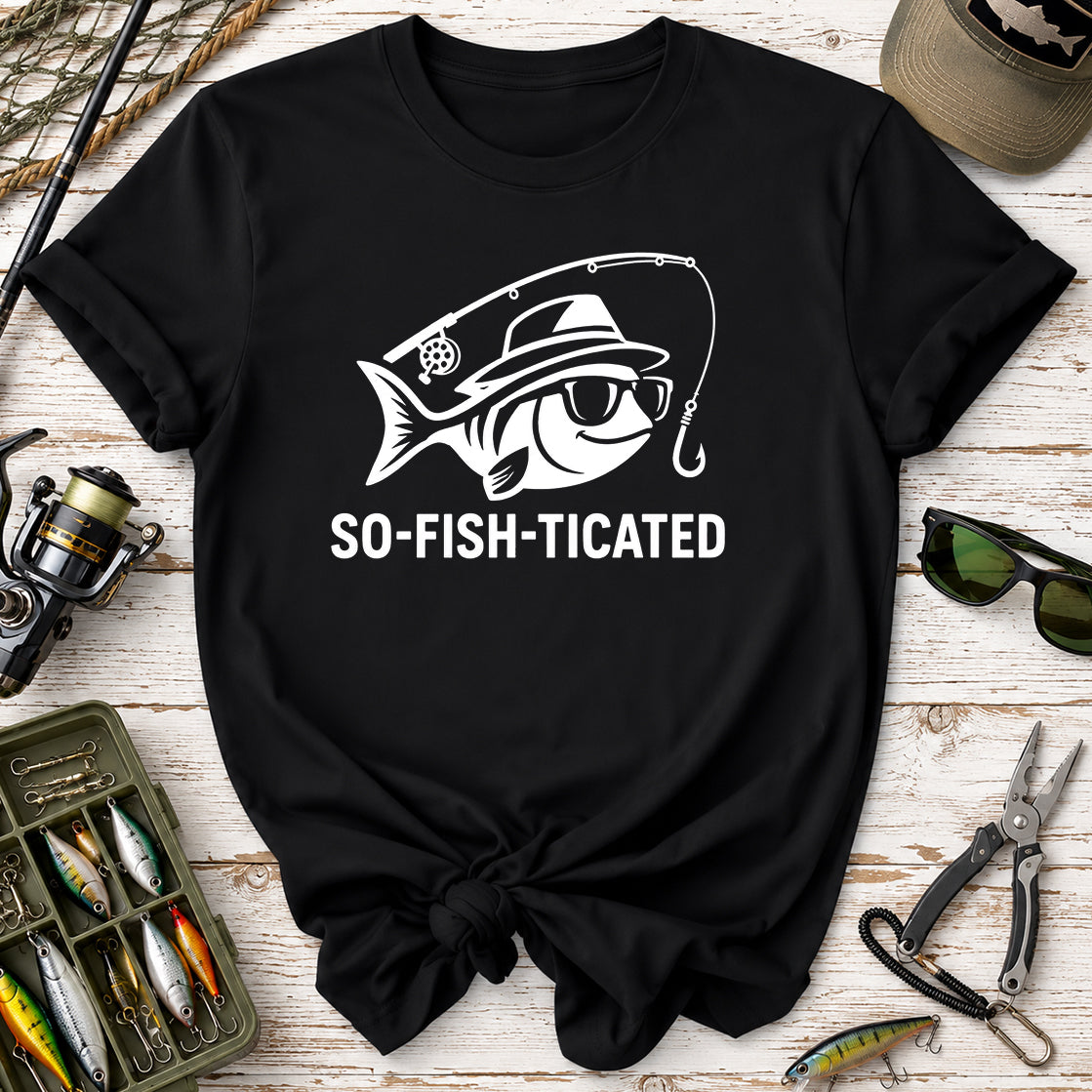 So-Fish-Ticated Fishing T-Shirt