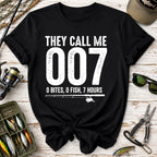 They Call Me 007 Fishing T‑Shirt