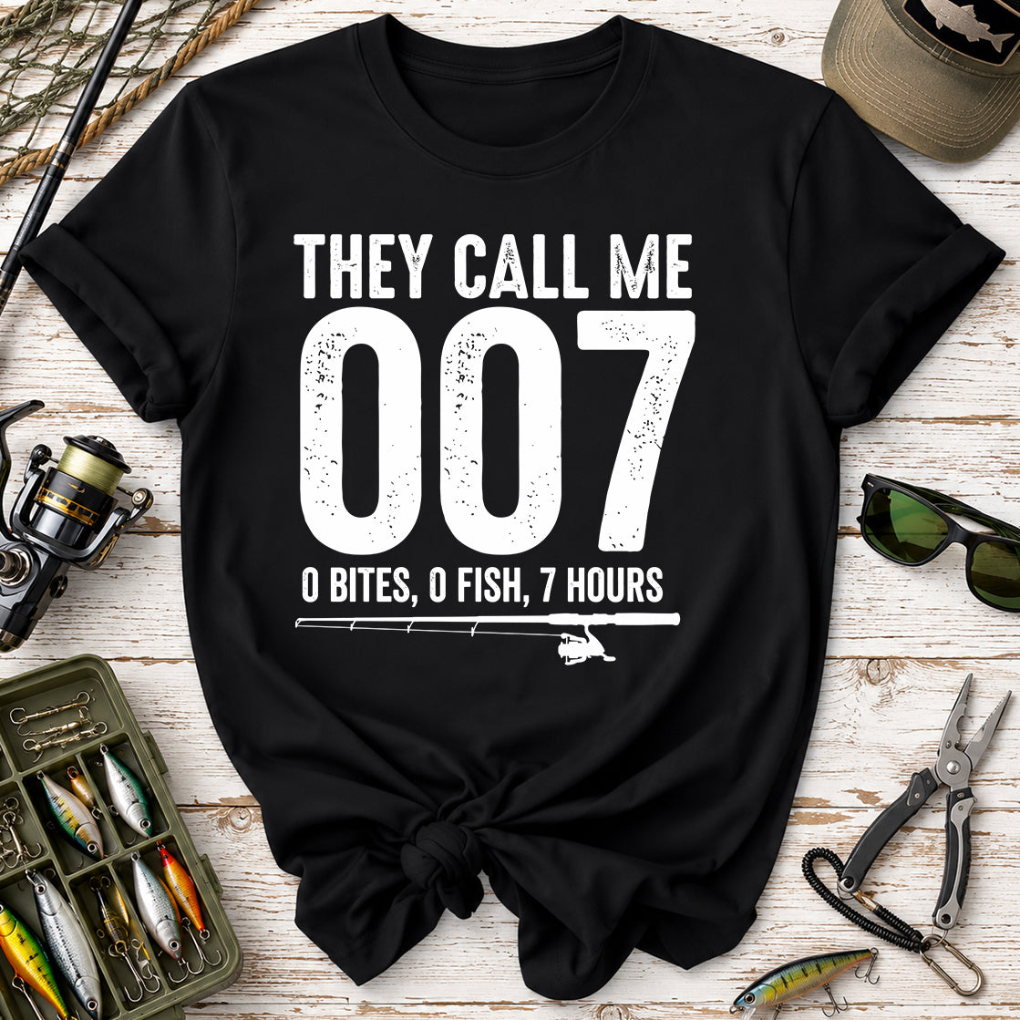 They Call Me 007 Fishing T‑Shirt